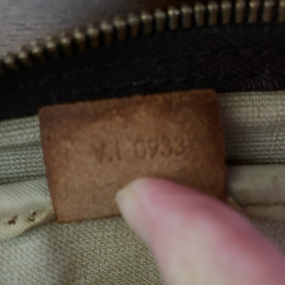 Authentic Vintage Louis Vuitton Monogram Deauville Bag, Poignant & Name Tag - Picture 9 of 14